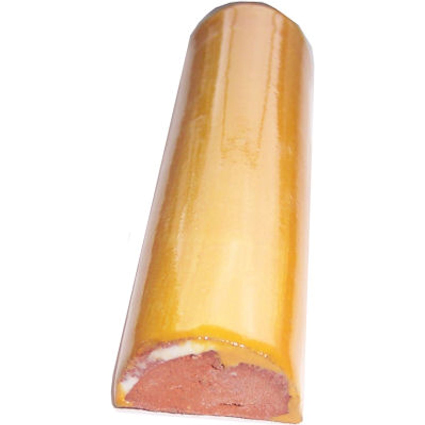 TalaMex Yellow Talavera Clay Pencil 4 in.