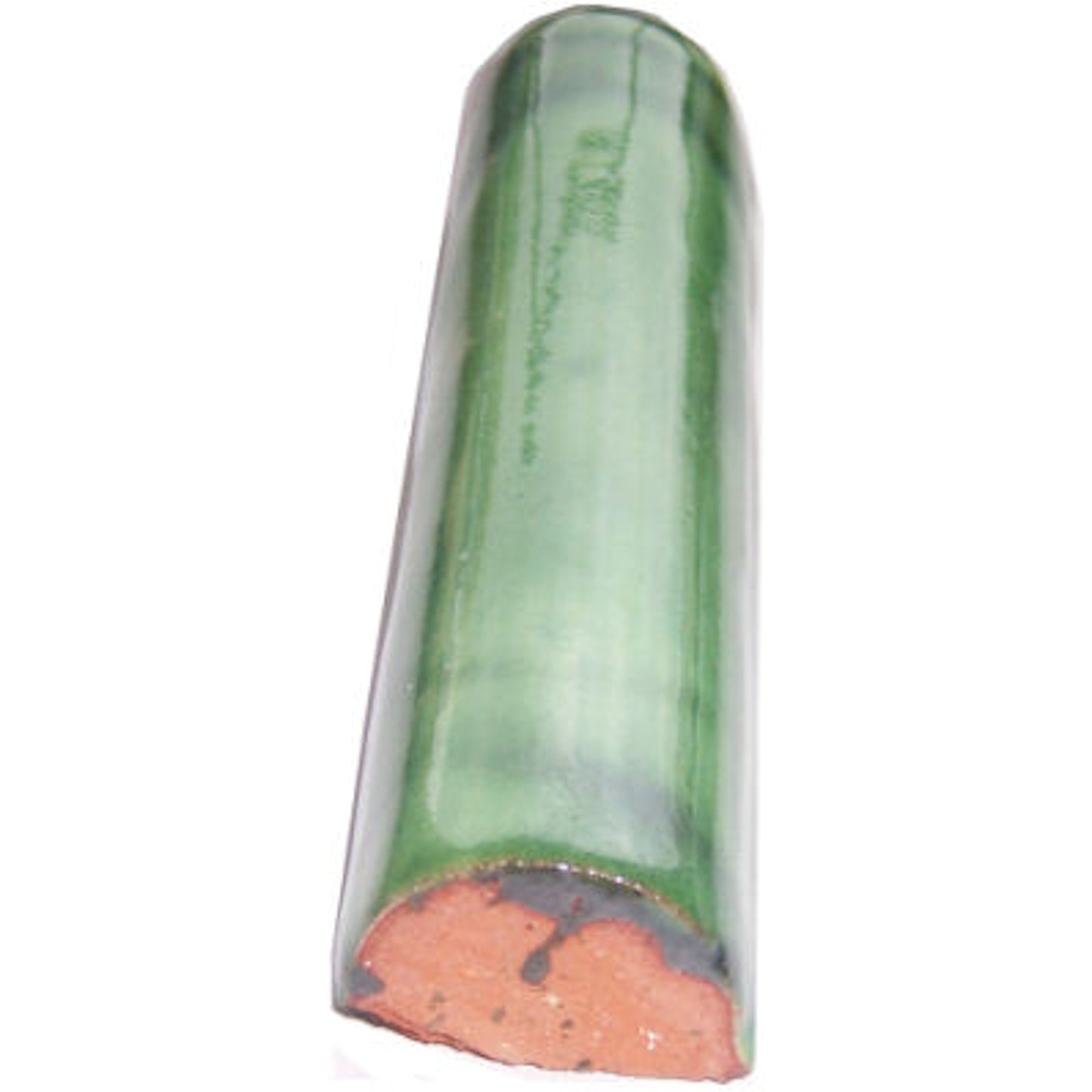TalaMex Washed Green Talavera Clay Pencil 6 in.