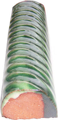 TalaMex Green Talavera Clay Rope 4 in.