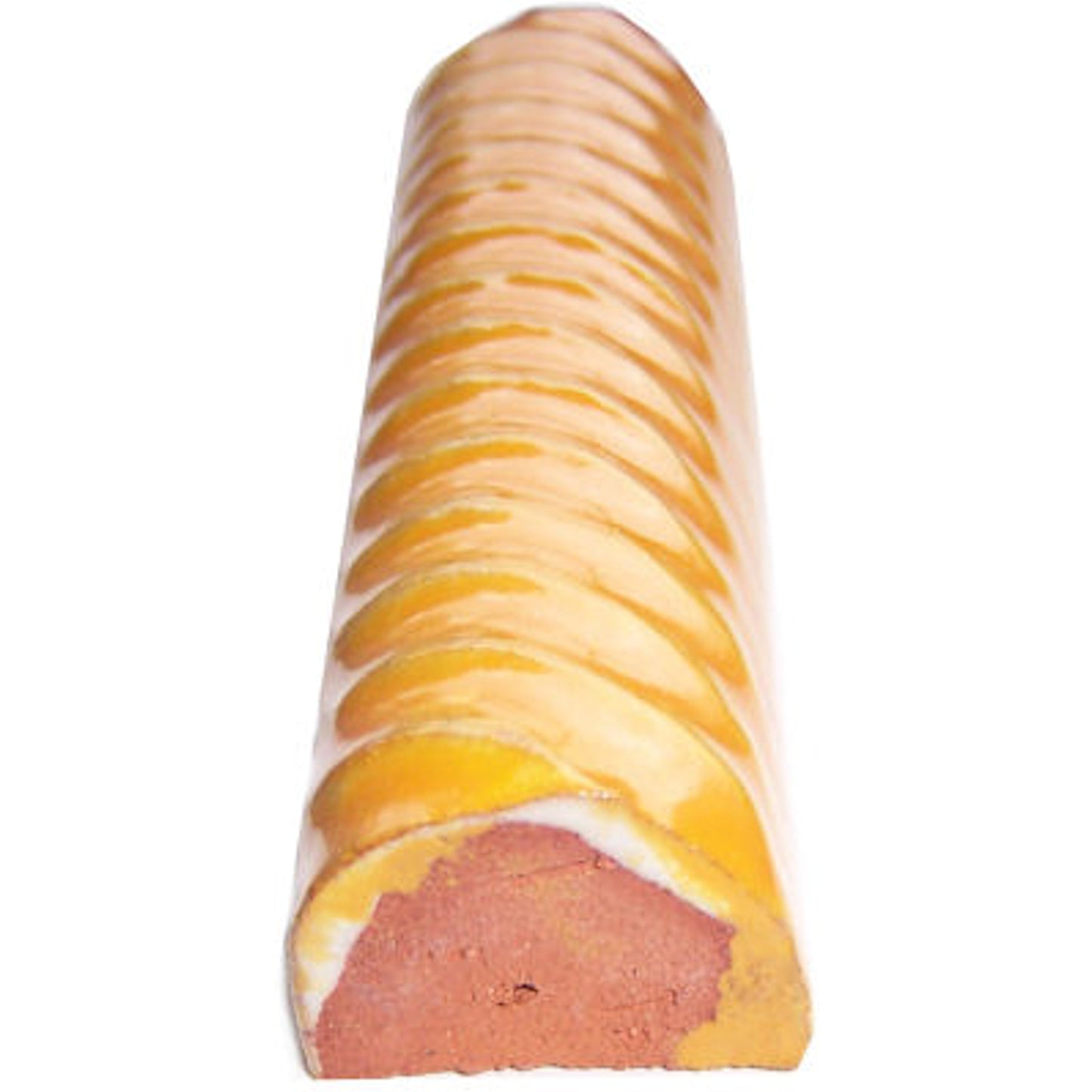 TalaMex Yellow Talavera Clay Rope 4 in.