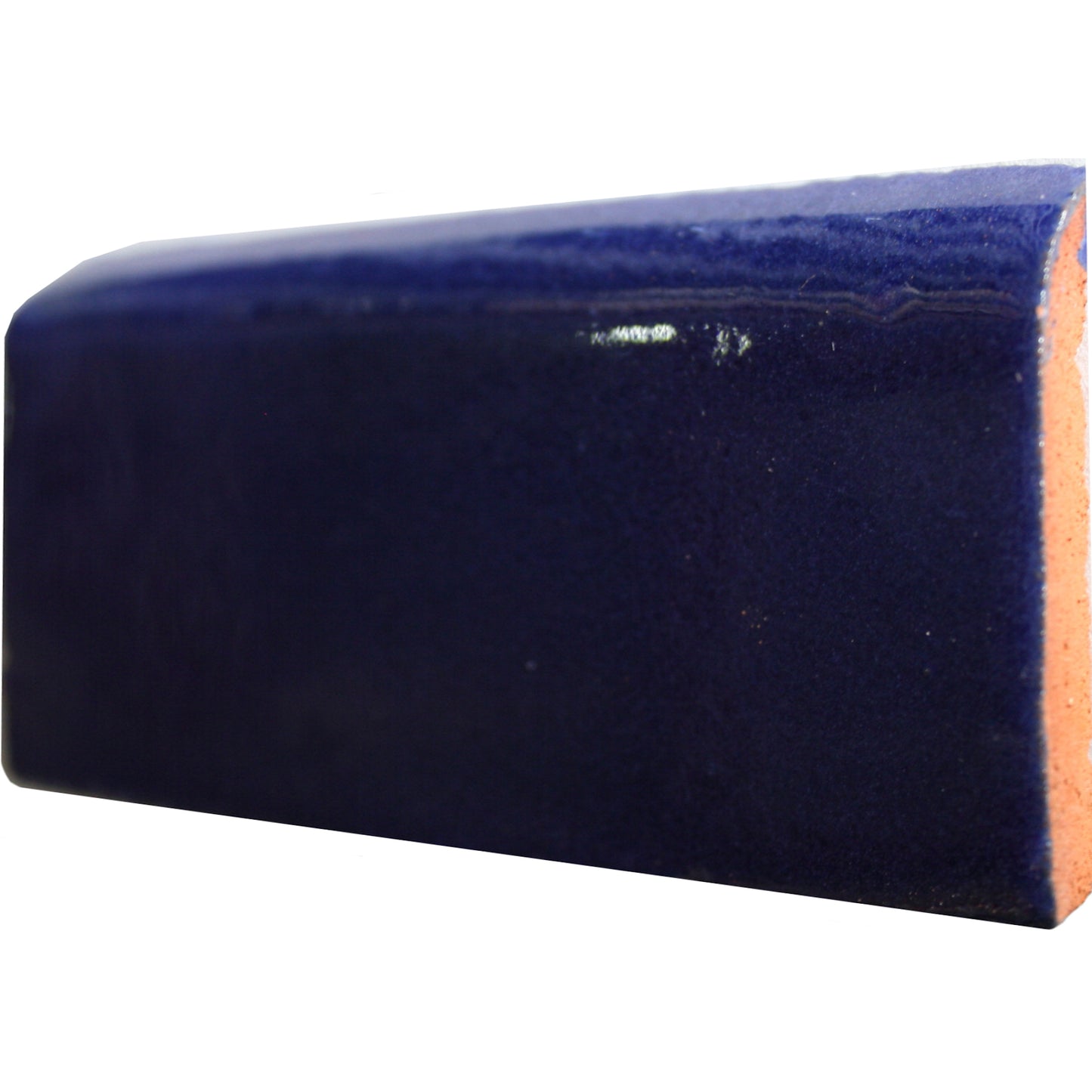 TalaMex Cobalt Blue Bullnose 6 in.
