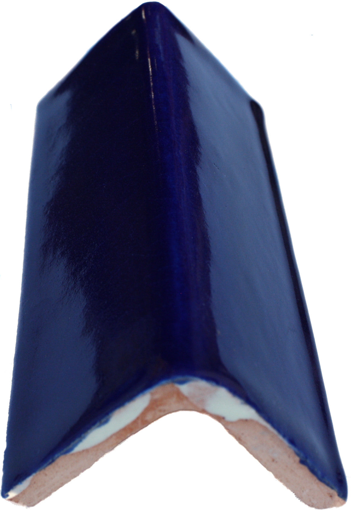 TalaMex Cobalt Blue Talavera Clay V-Cap 6 in.
