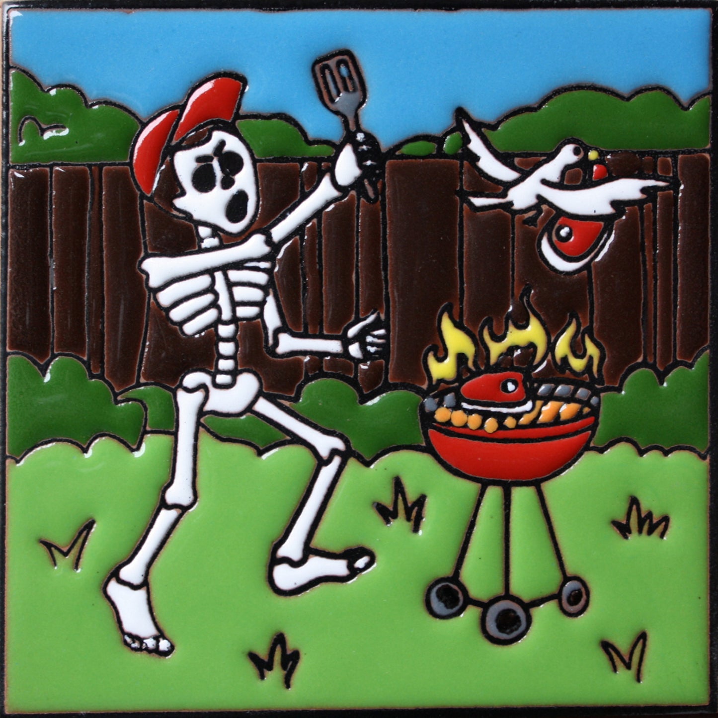 talamex_bbq_time._day-of-the-dead_clay_tile