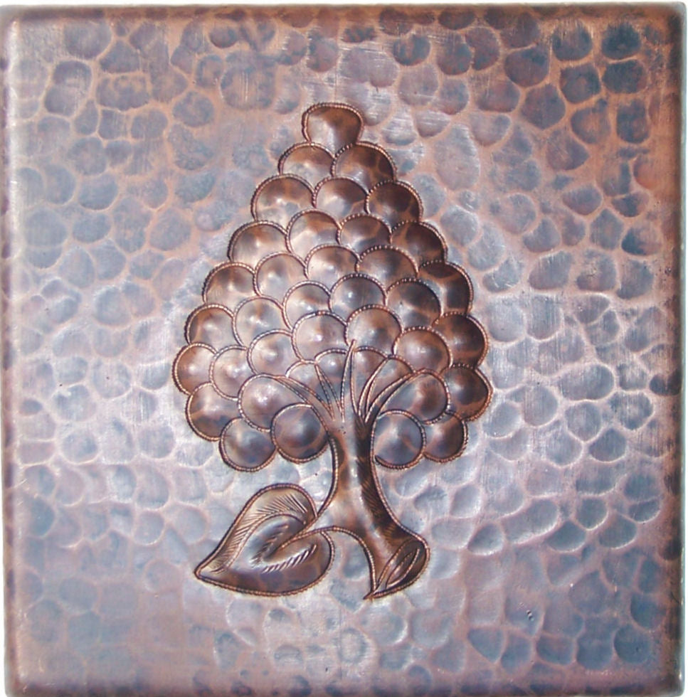 grapes_hammered_copper_tile