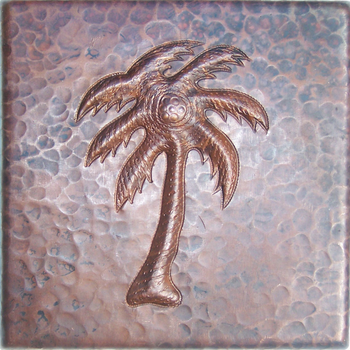 palm_tree_hammered_copper_tile