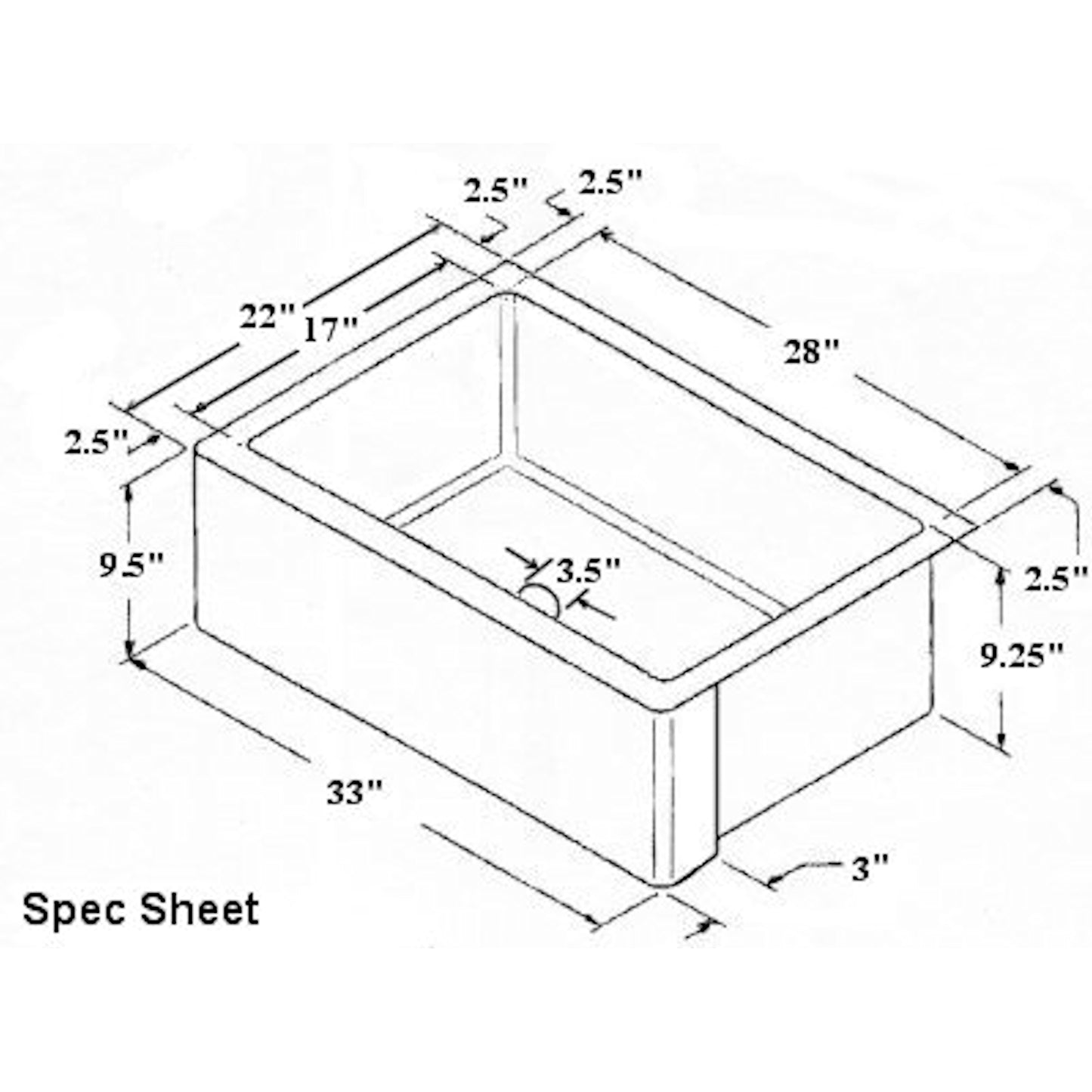 Farmhouse Hammered Copper Kitchen Sink IV