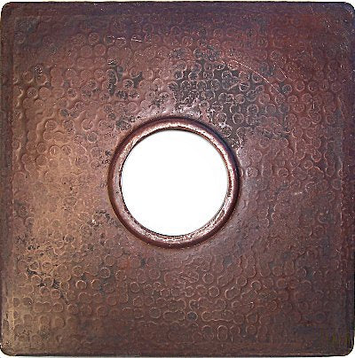 Weathered Undermount Hammered Copper Kitchen Sink