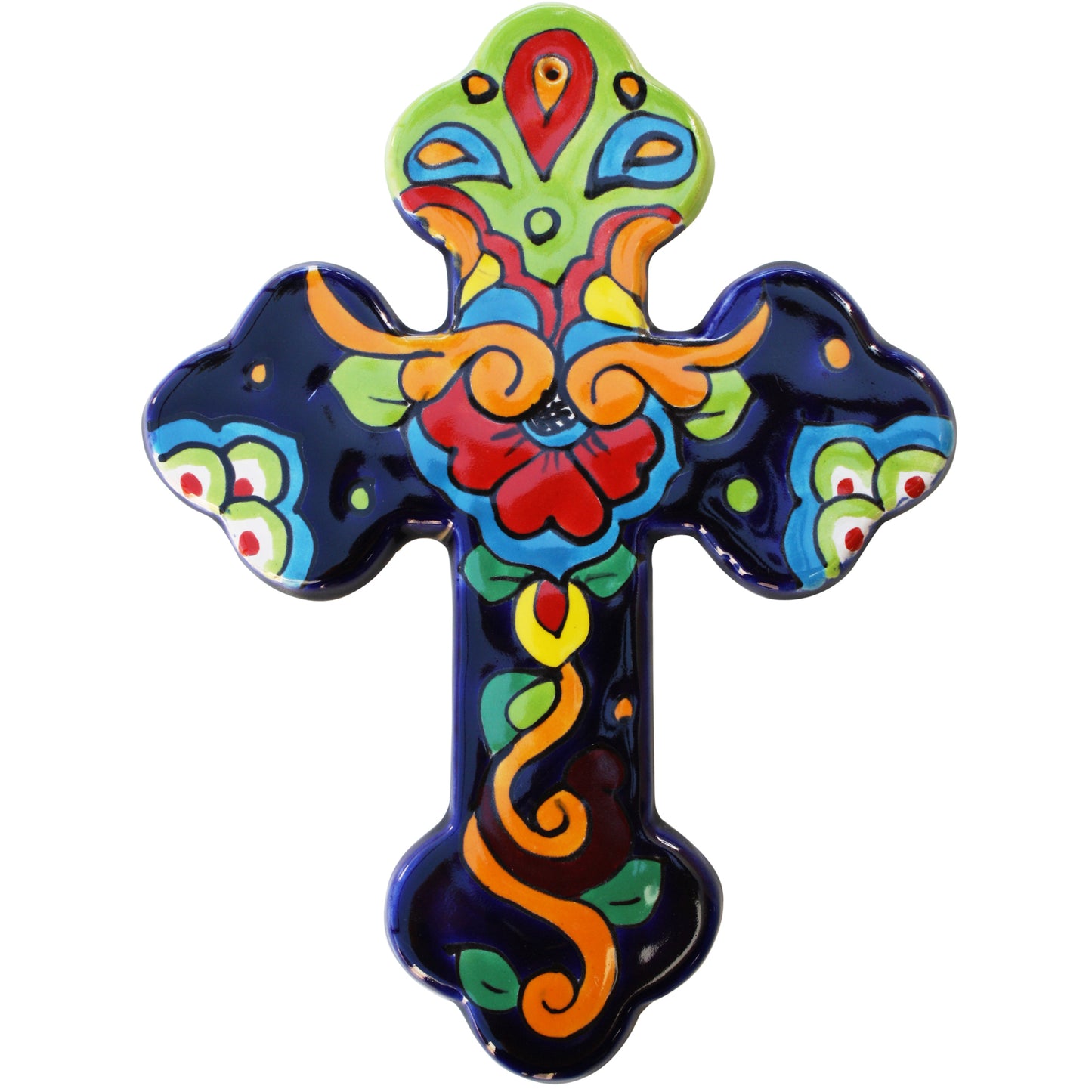 talamex_rainbow_large_talavera_mexican_cross