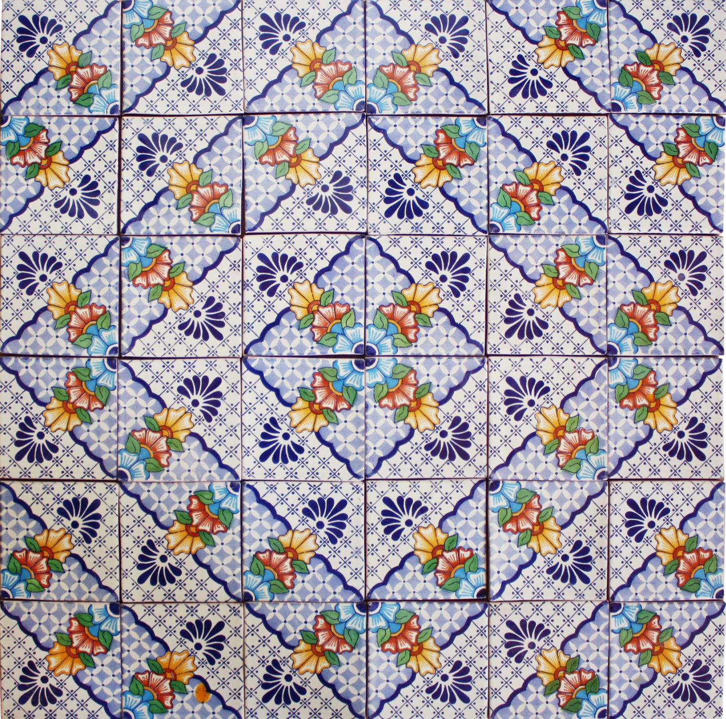 talamex_blue_mesh_mexican_tile_set_backsplash_mural