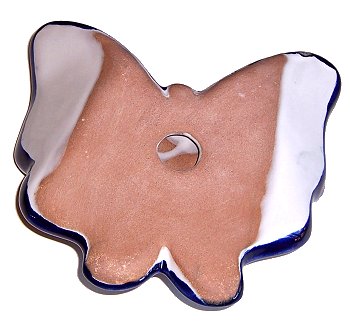 TalaMex Multicolor Talavera Ceramic Butterfly Set (3)