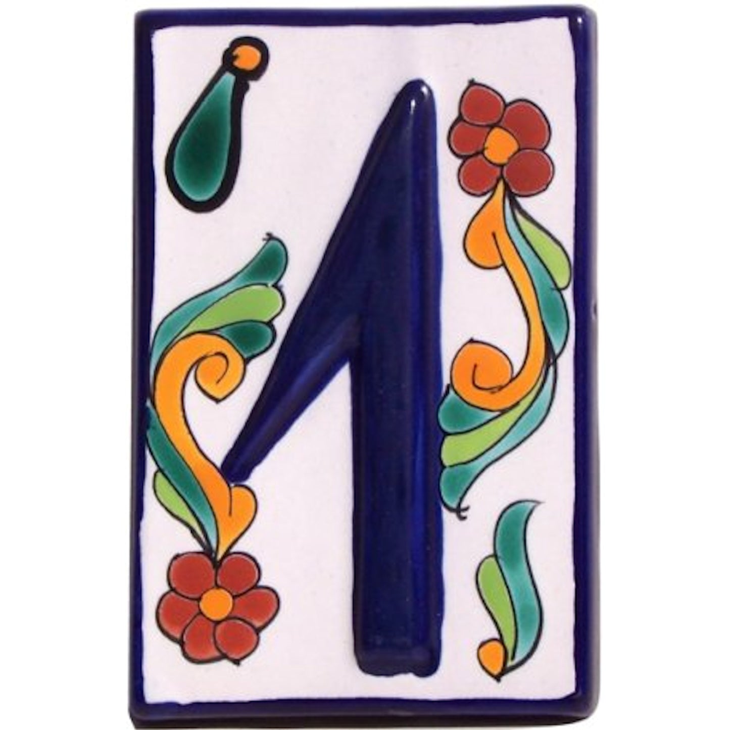 talamex_colonial_talavera_ceramic_house_number_one