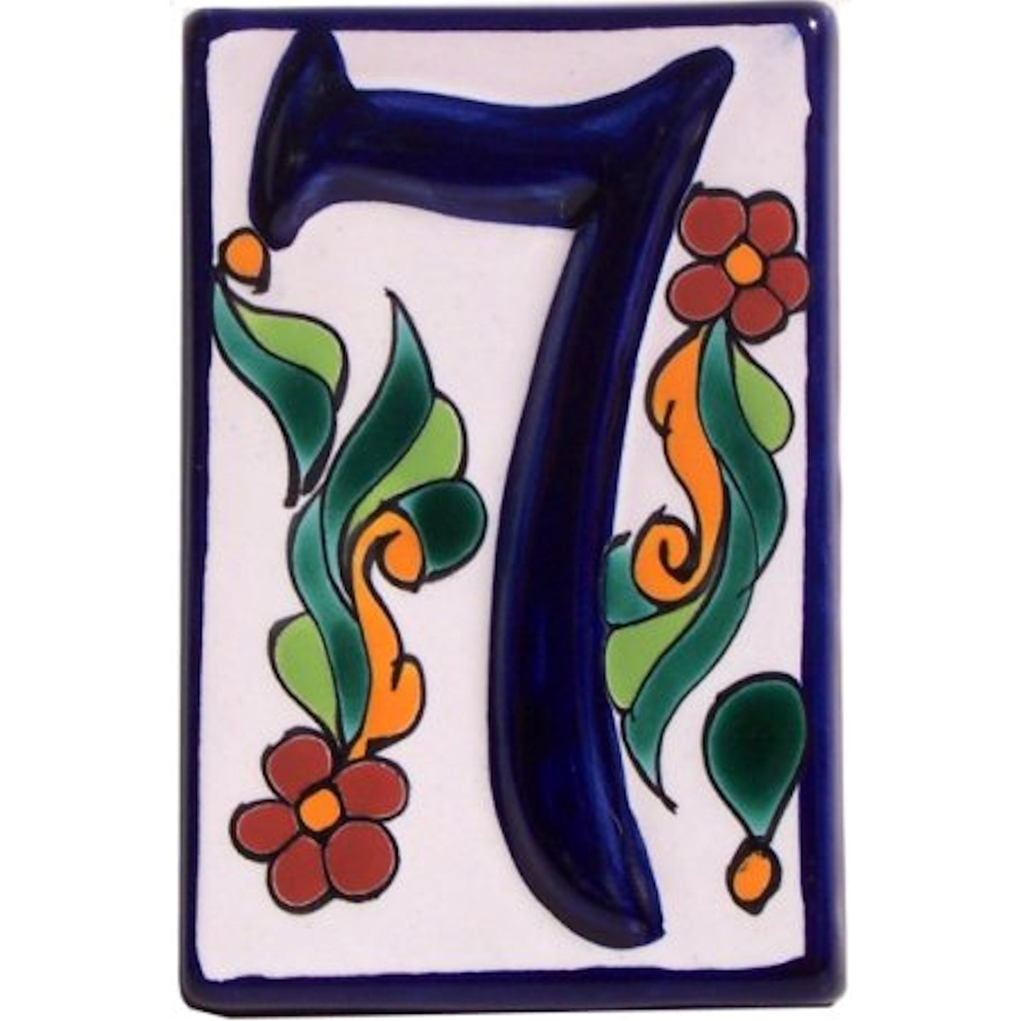 talamex_colonial_talavera_ceramic_house_number_seven