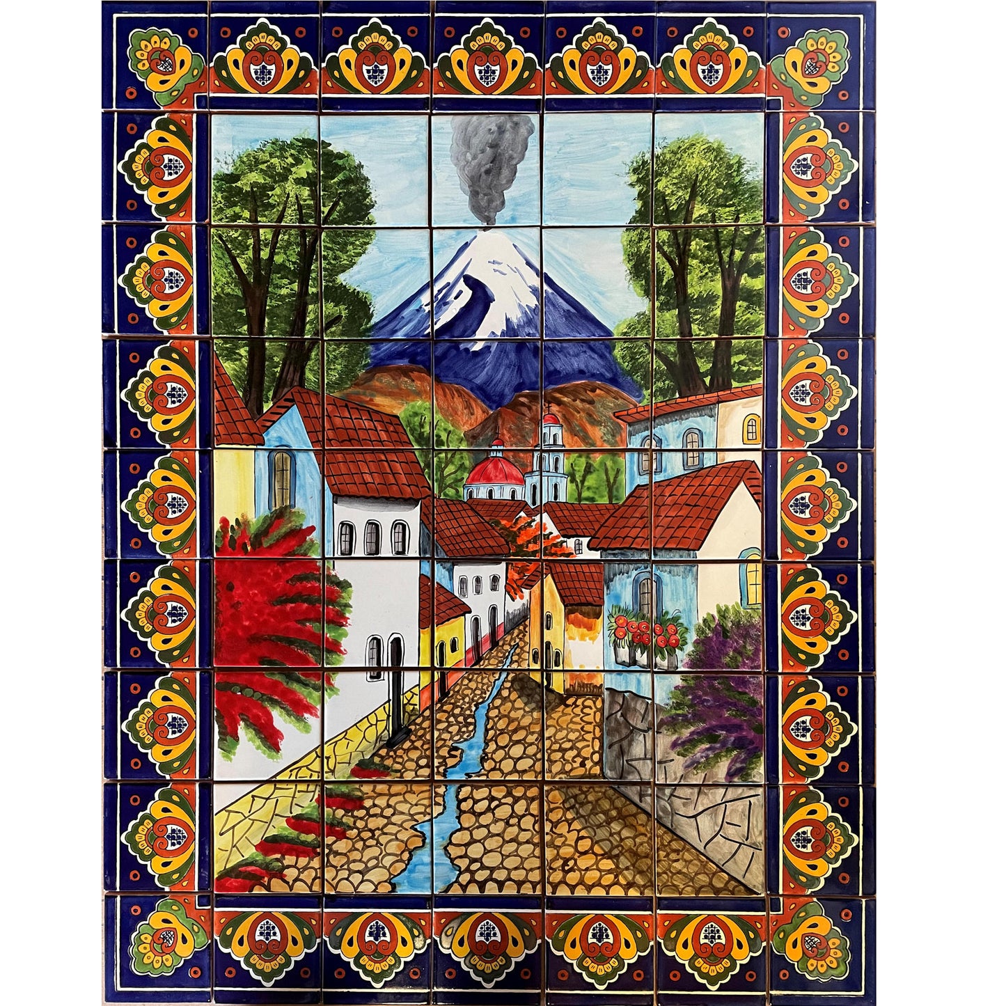 talamex_volcano_clay_talavera_tile_mural