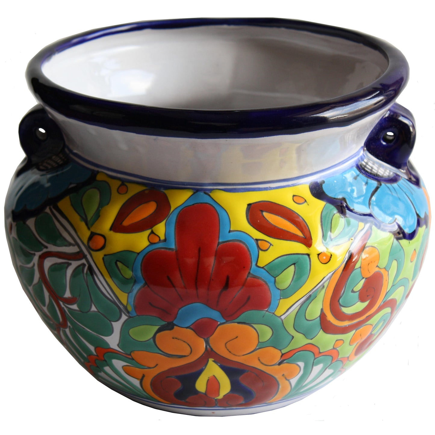 talamex_small-sized_rainbow_mexican_colors_talavera_ceramic_garden_pot