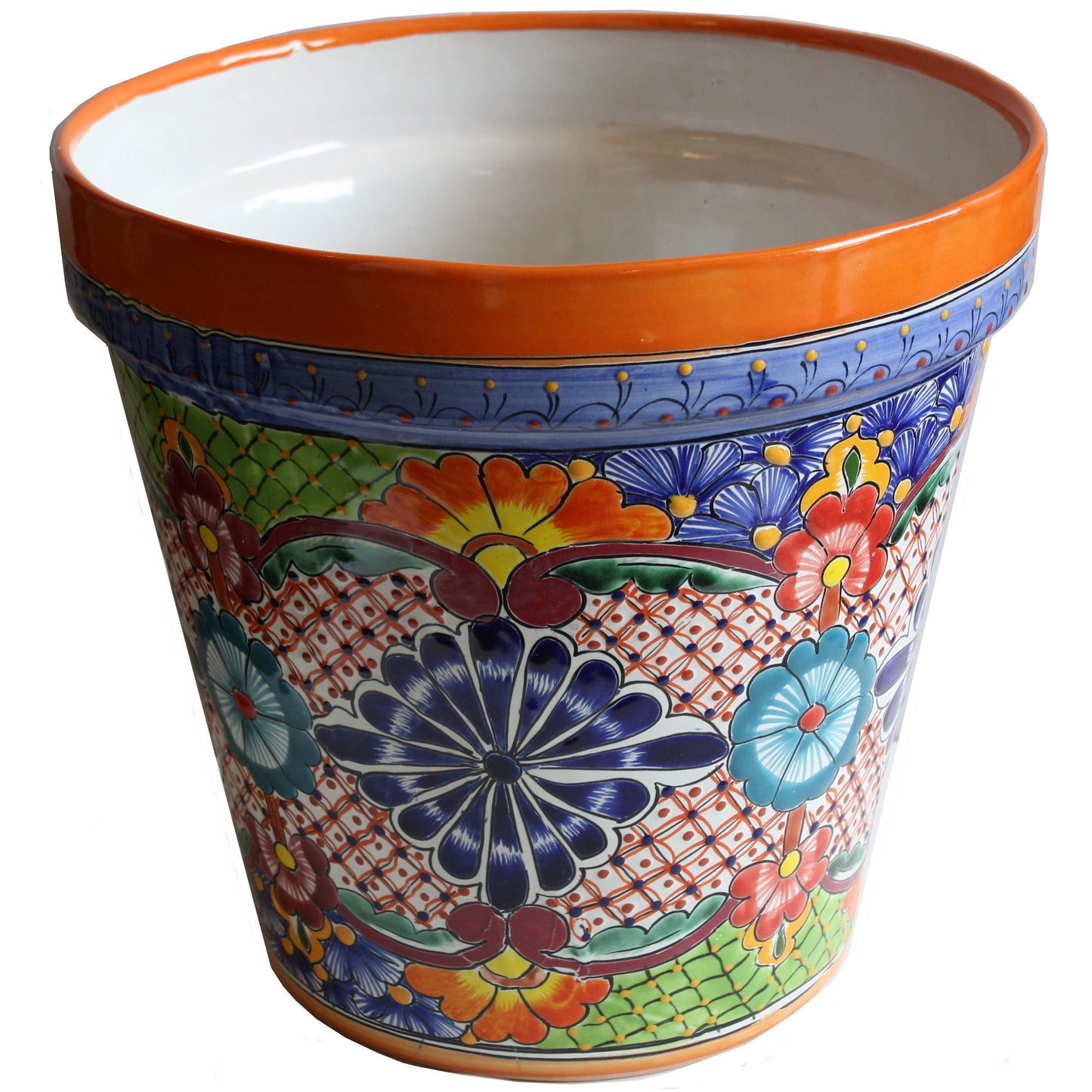 talamex_small-sized_ayumba_mexican_colors_talavera_ceramic_garden_pot