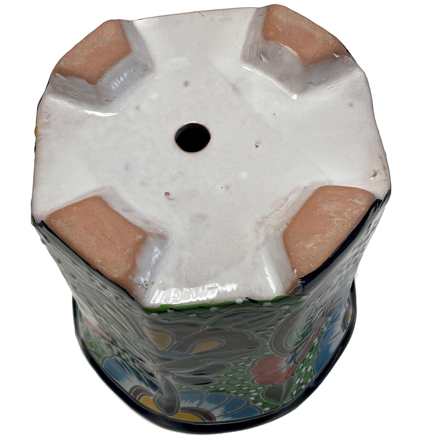 TalaMex Sevina Mexican Colors Talavera Ceramic Garden Pot