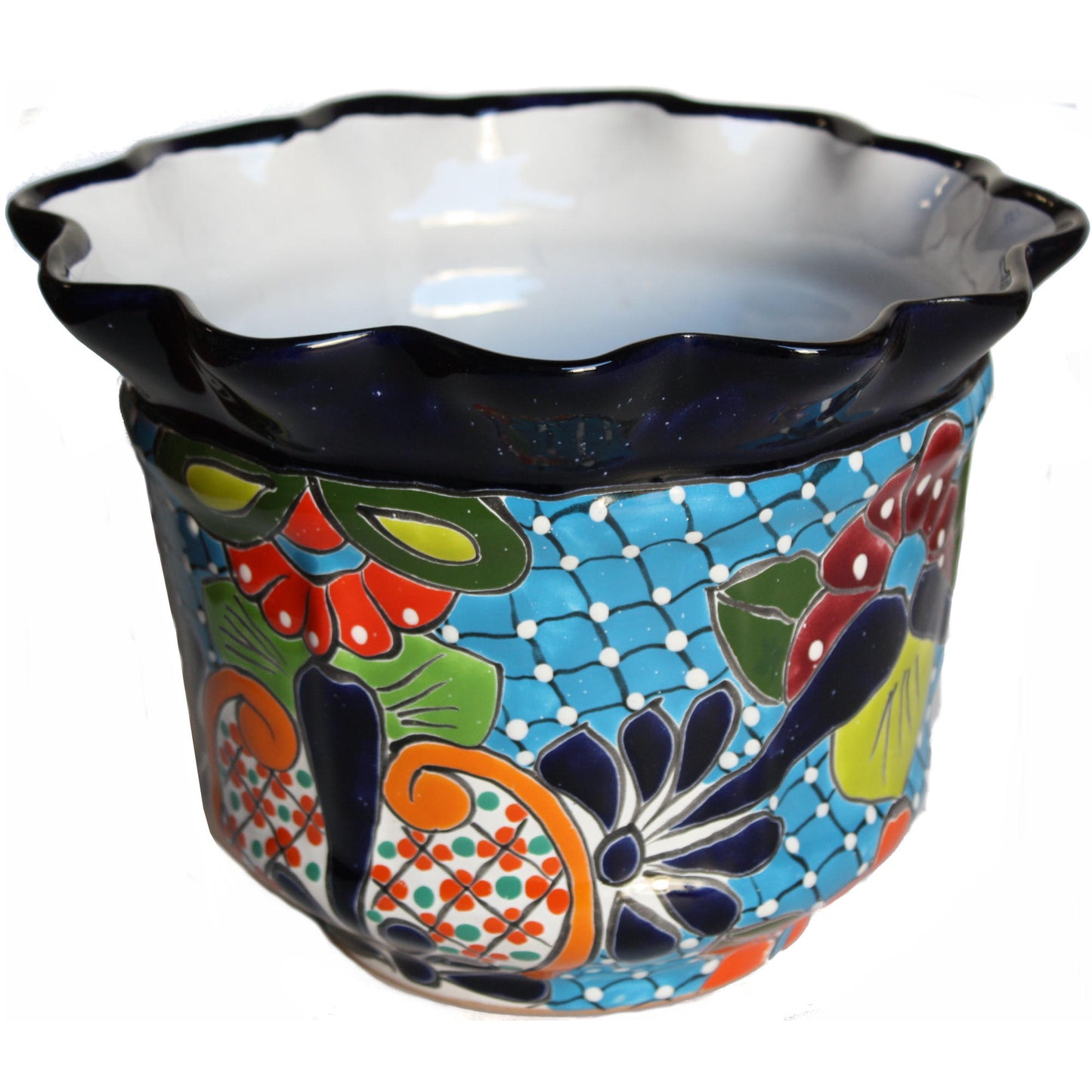 talamex_duero_mexican_colors_talavera_ceramic_garden_pot