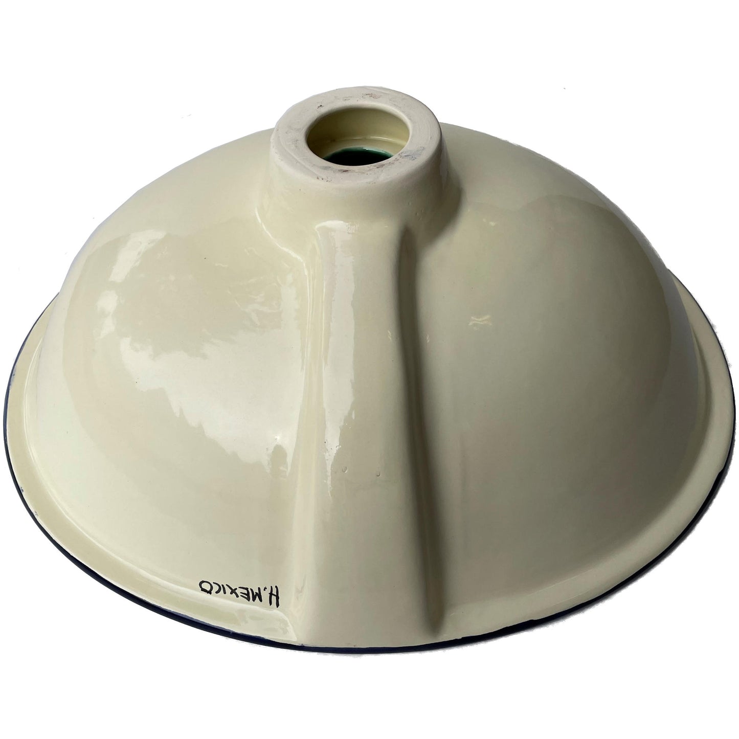 TalaMex Green Peacock Ceramic Talavera Sink