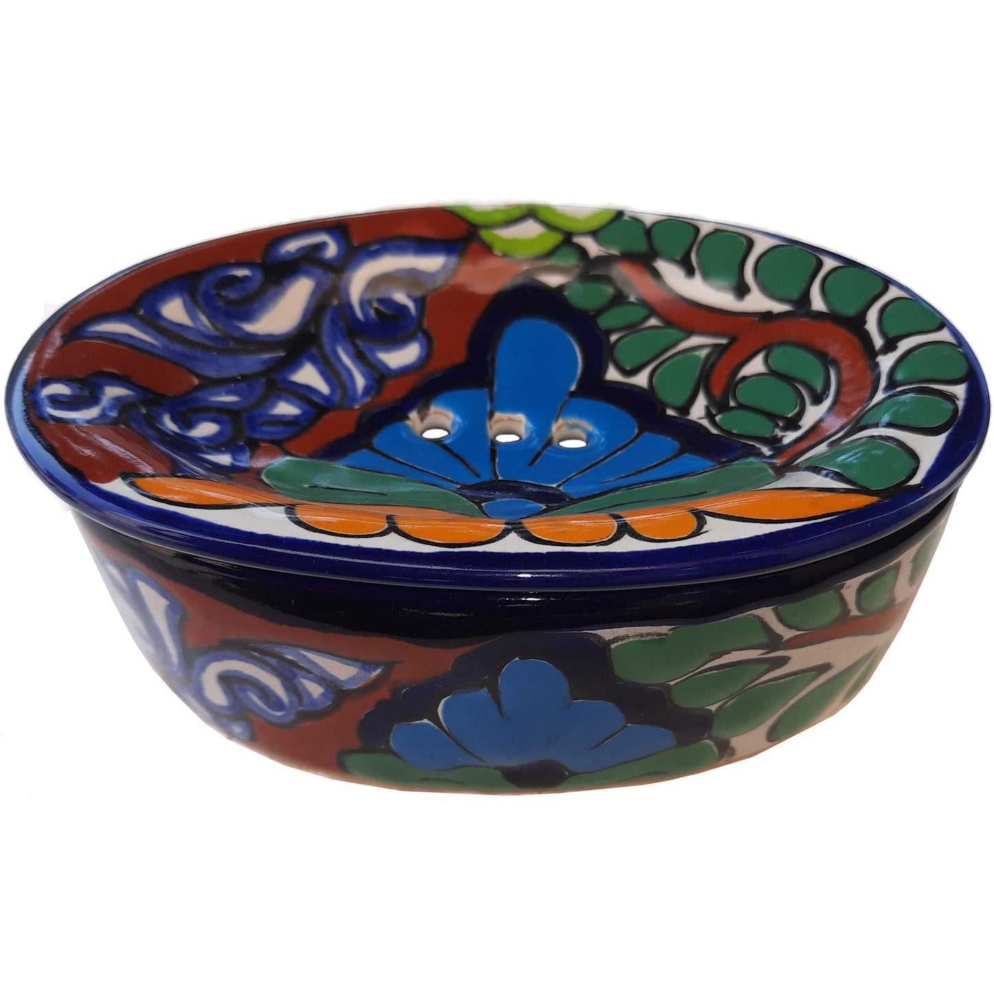 talamex_multicolor_talavera_soap_dish