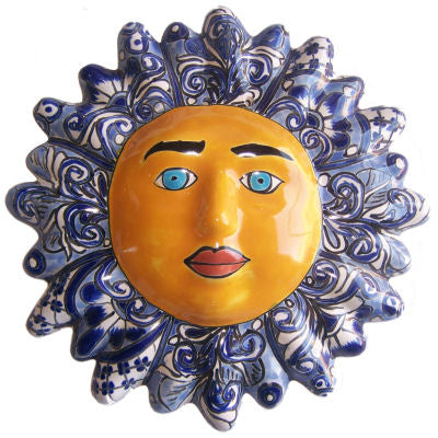 talamex_medium-sized_blue_mexican_talavera_ceramic_sun_face