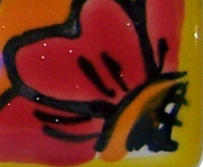 TalaMex Canary Triple GFI/Rocker Mexican Talavera Ceramic Switch Plate