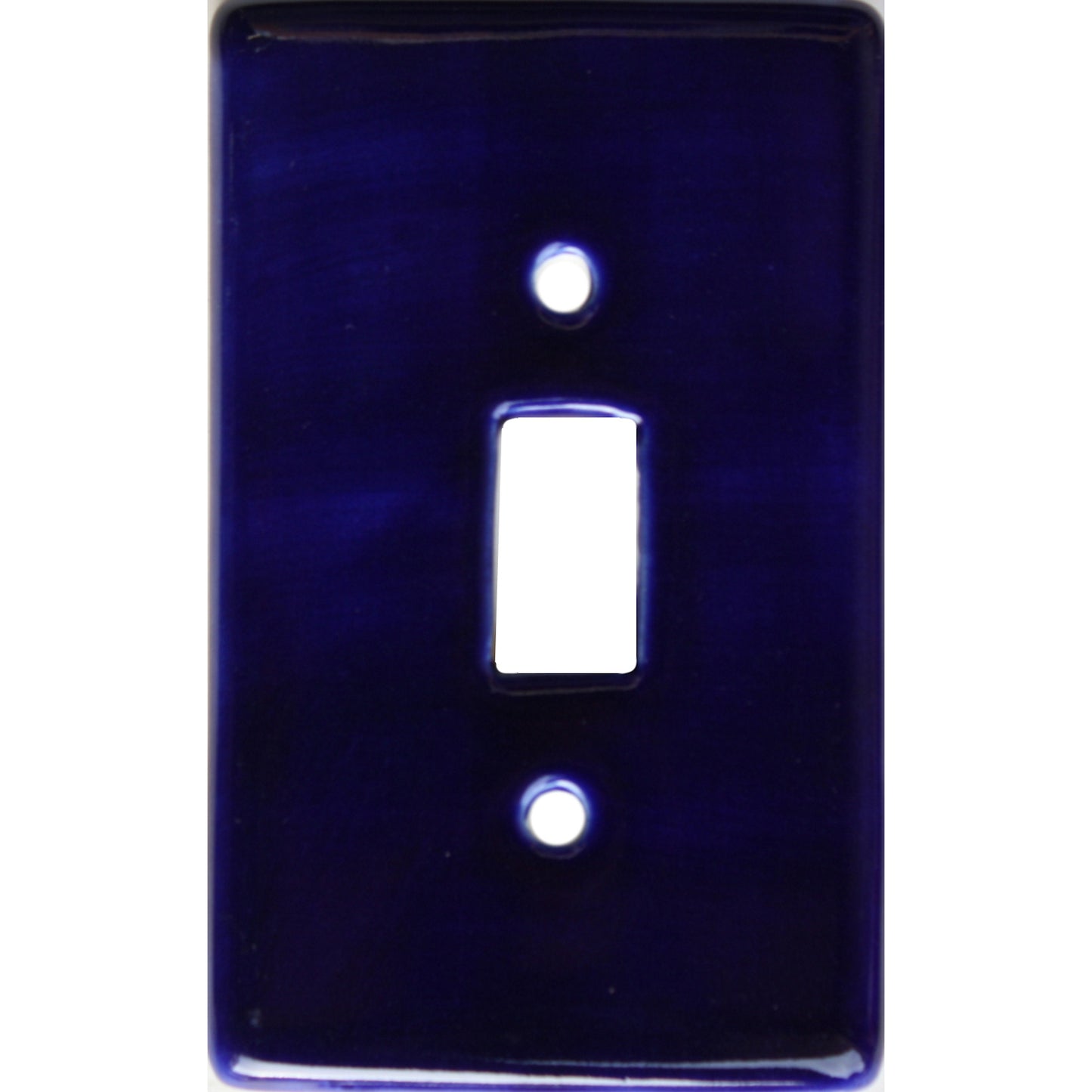 talamex_cobalt_blue_single_toggle_mexican_talavera_ceramic_switch_plate