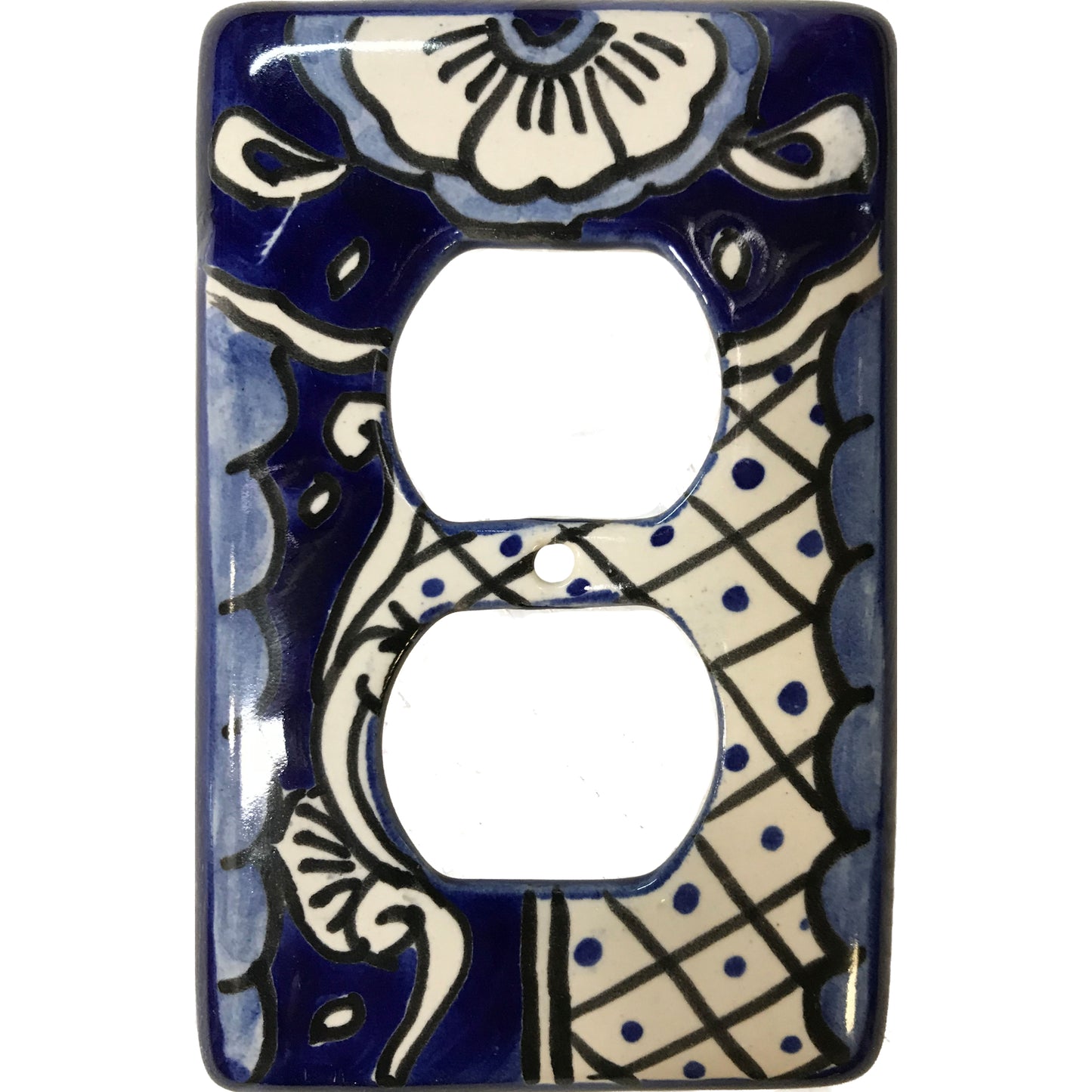 talamex_traditional_outlet_mexican_talavera_ceramic_switch_plate