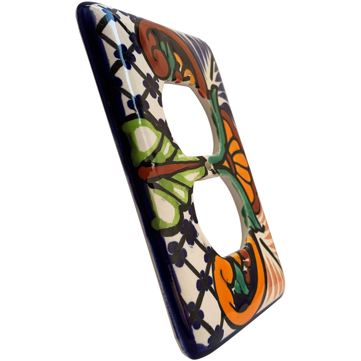 TalaMex Mantel Outlet Mexican Talavera Ceramic Switch Plate