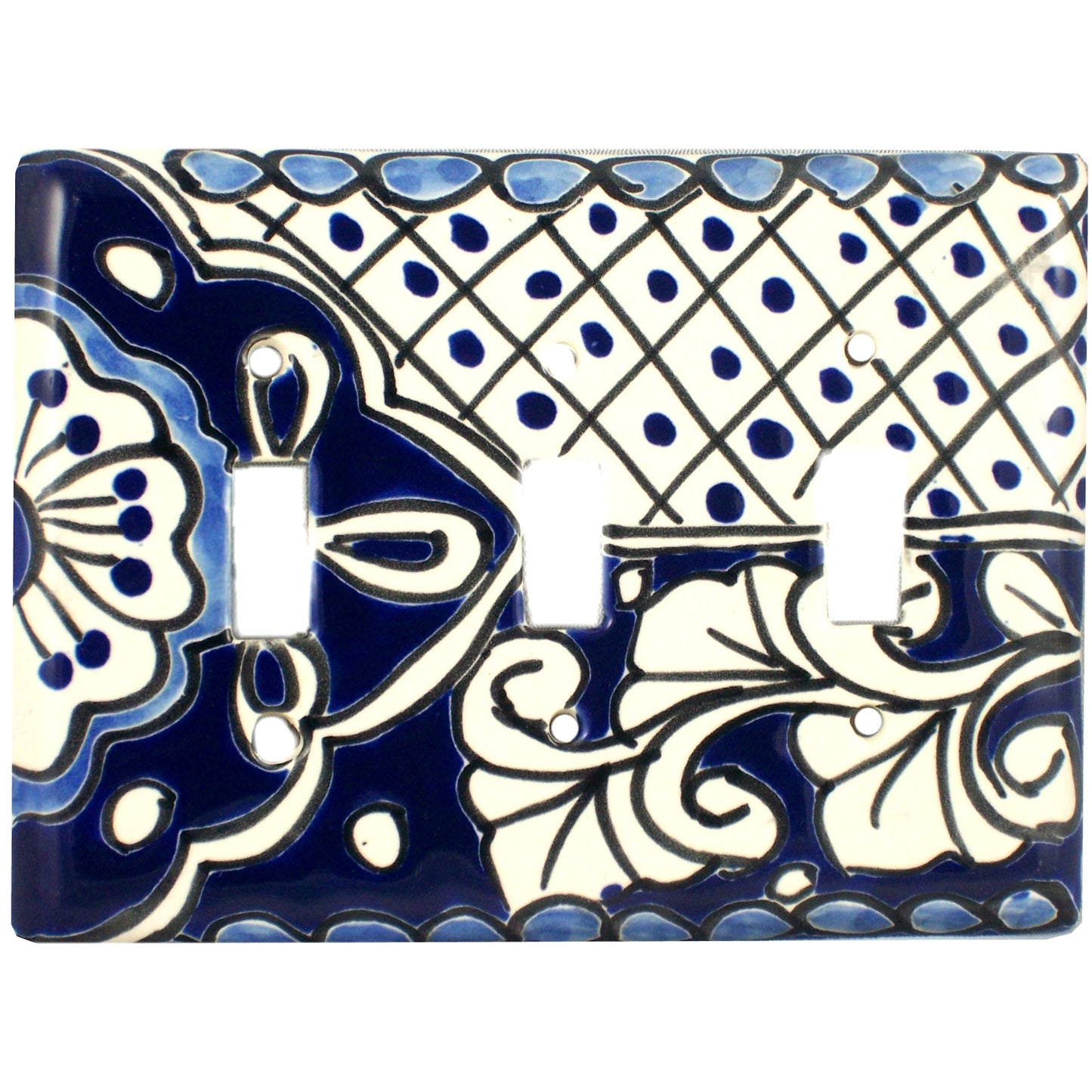 talamex_traditional_triple_toggle_mexican_talavera_ceramic_switch_plate