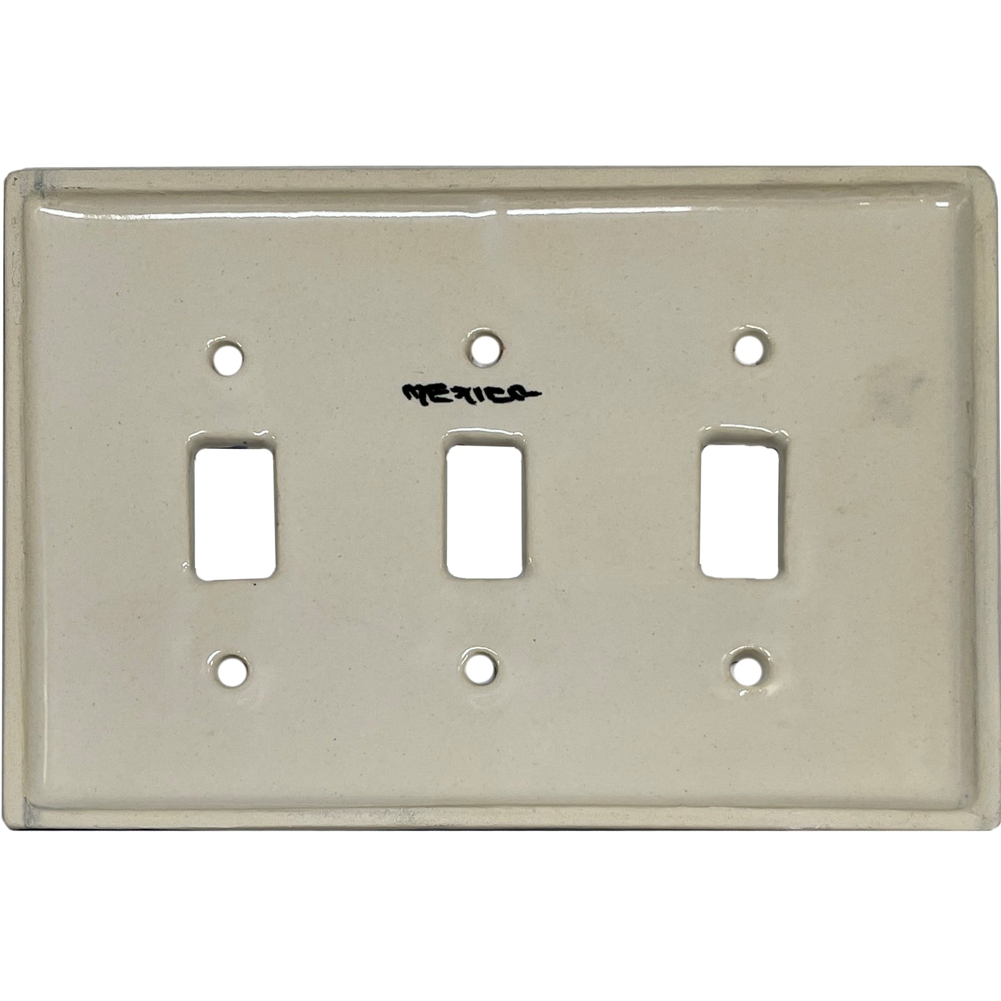 TalaMex Turtle Triple Toggle Mexican Talavera Ceramic Switch Plate