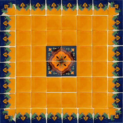 TalaMex Yellow Talavera Mexican Tile