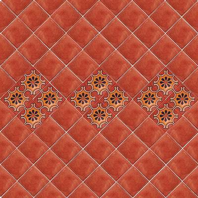 TalaMex Terracota Talavera Mexican Tile