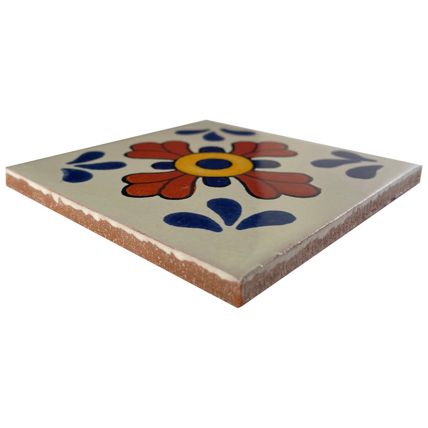TalaMex Blue Seville Talavera Mexican Tile