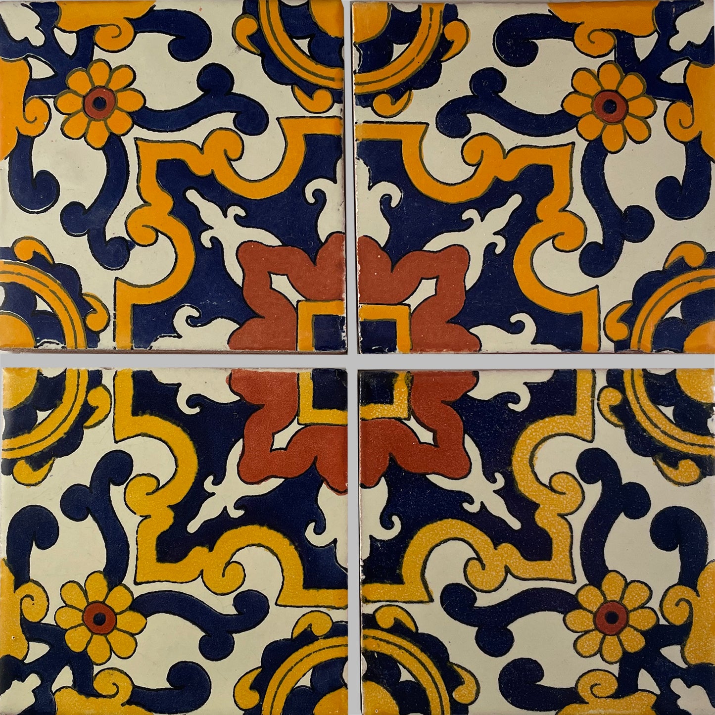 TalaMex Hidalgo Talavera Mexican Tile