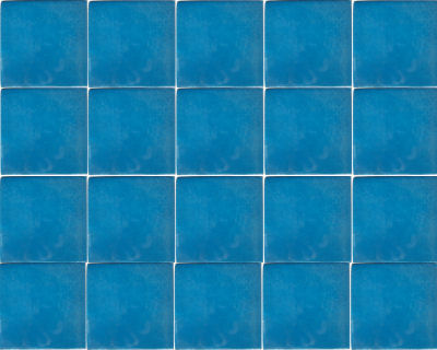 TalaMex Aqua Blue Talavera Mexican Tile