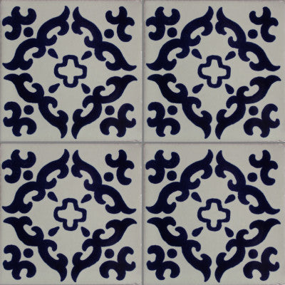 TalaMex Barroco Talavera Mexican Tile
