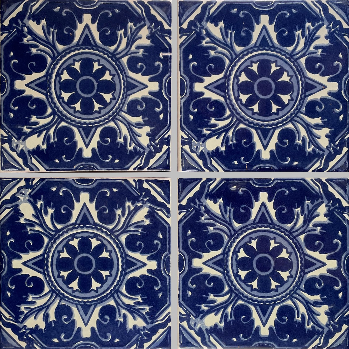 TalaMex Blue Forest Talavera Mexican Tile