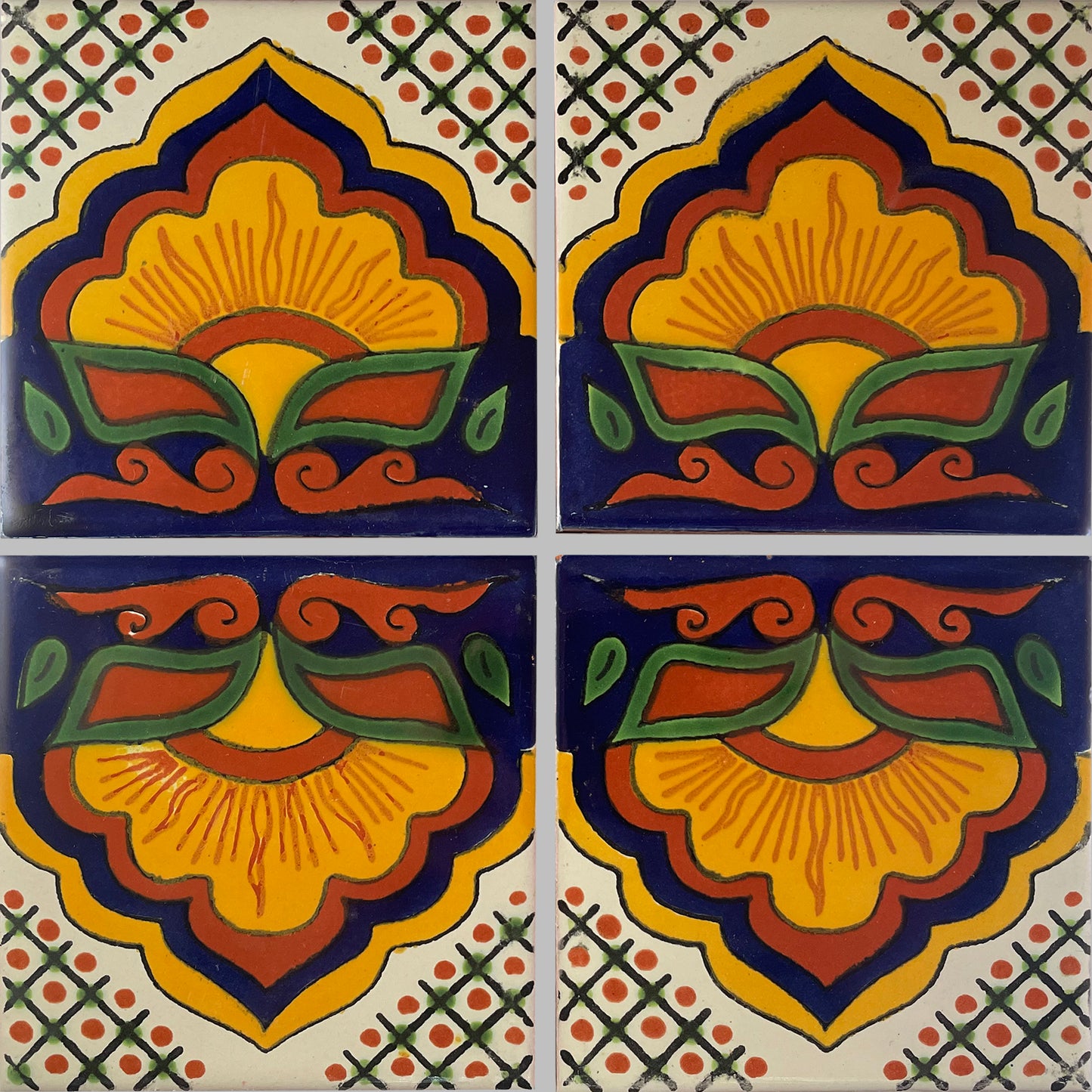 TalaMex Sunrise Talavera Mexican Tile