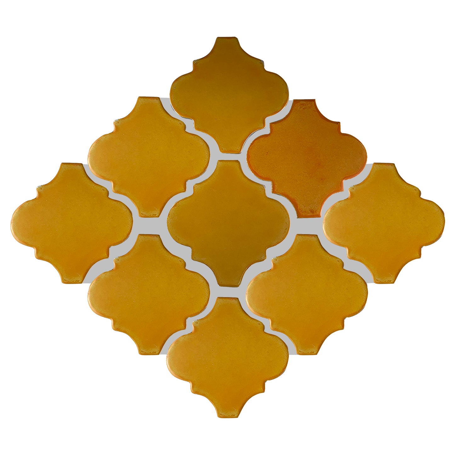 TalaMex Lantern Yellow Mexican Tile