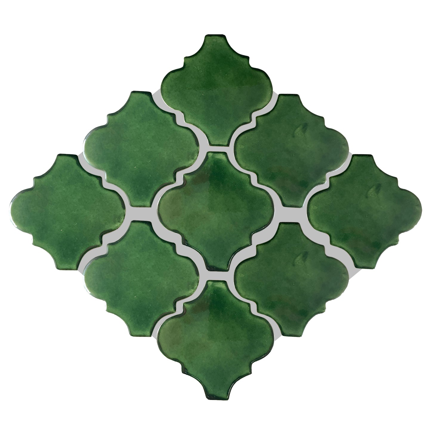 TalaMex Lantern Green Mexican Tile