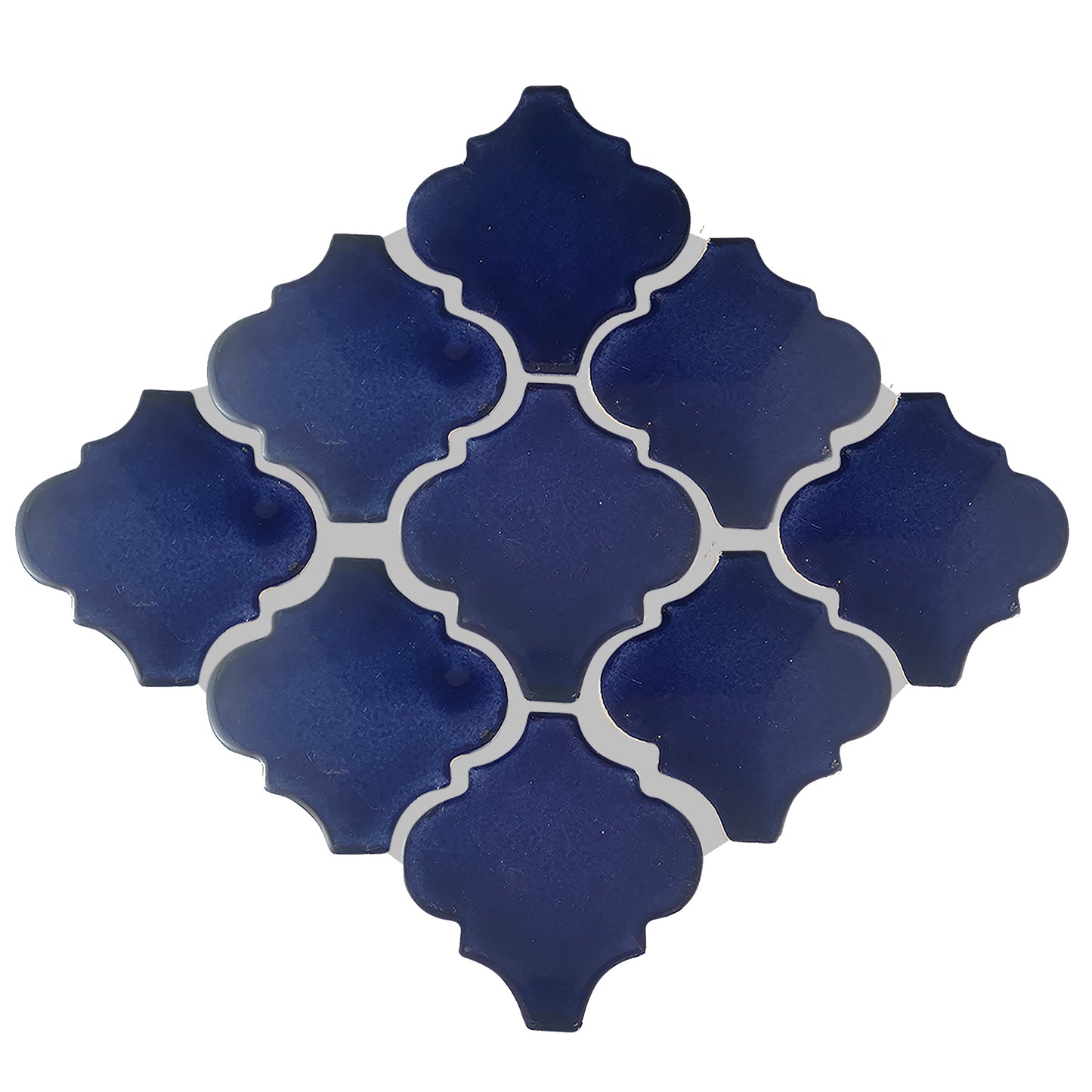 TalaMex Lantern Cobalt Blue Mexican Tile