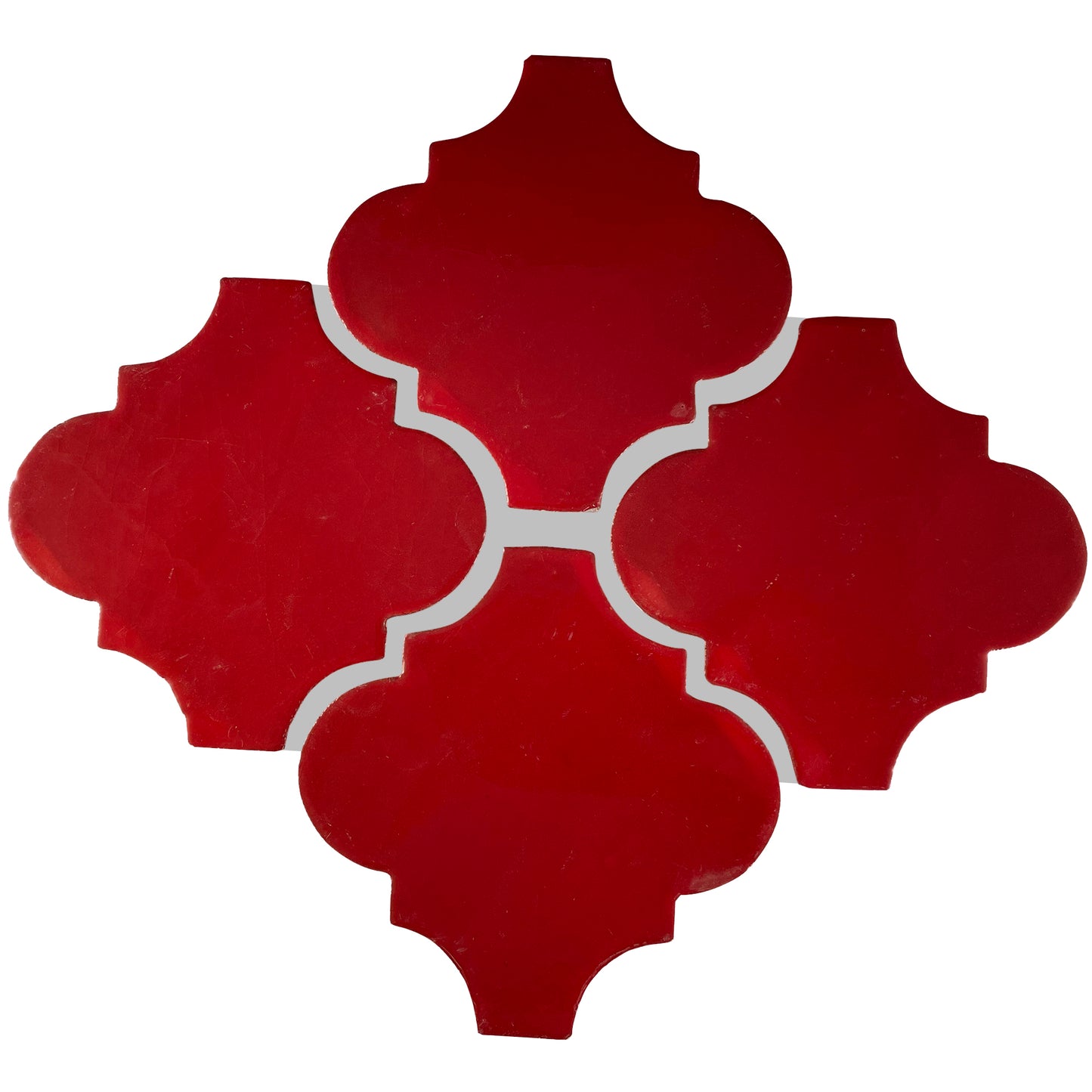 TalaMex Lantern Red Mexican Tile
