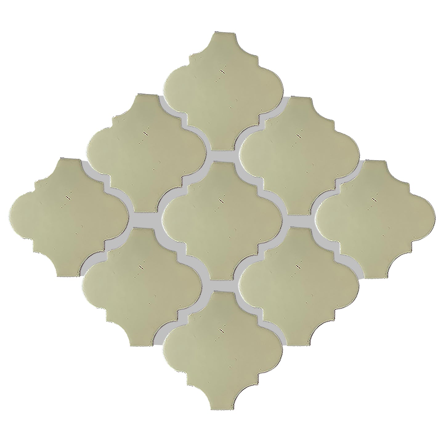 TalaMex Lantern Mexican White Tile