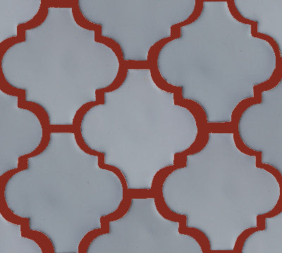 TalaMex Lantern Pure White Mexican Tile