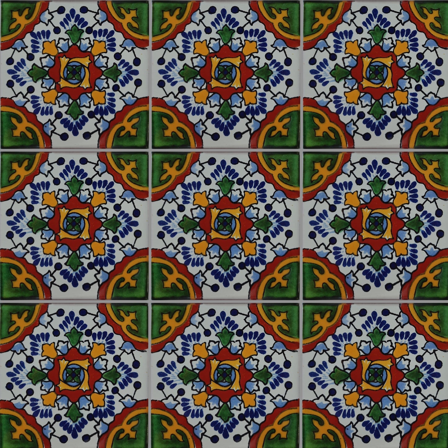 TalaMex Gerona Talavera Mexican Tile