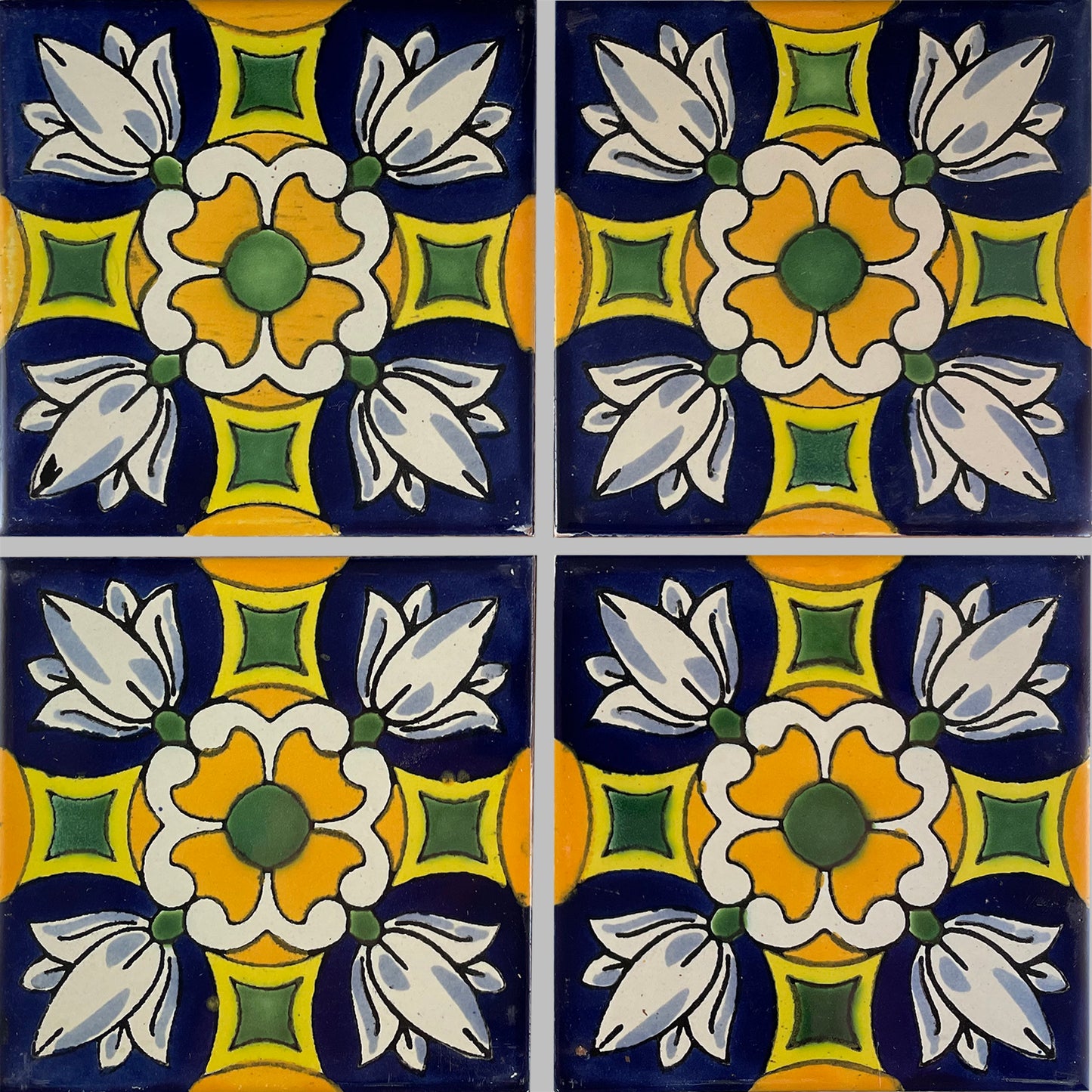 TalaMex Cotton Santa Barbara Mexican Tile