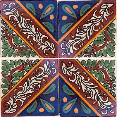 TalaMex Morelia Talavera Mexican Tile