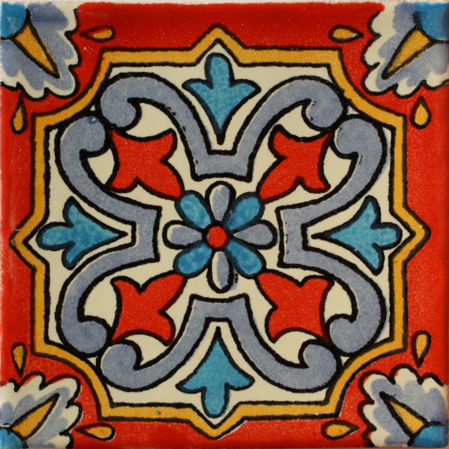 talamex_red_picota_talavera_mexican_tile