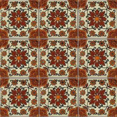 TalaMex Mori Talavera Mexican Tile