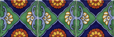 TalaMex Green Sea Talavera Mexican Tile